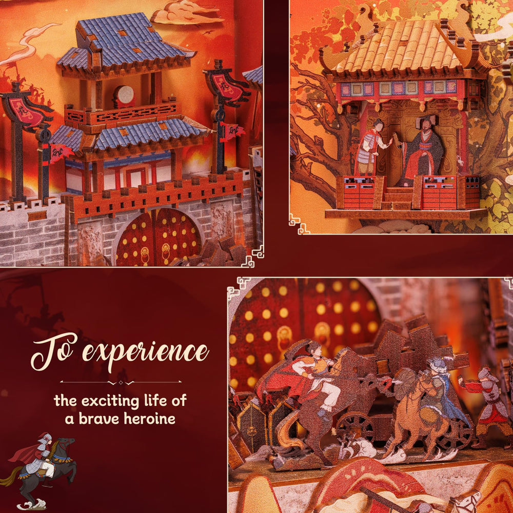 CUTEBEE Book Nook Kit diorama details reveal cozy room accents