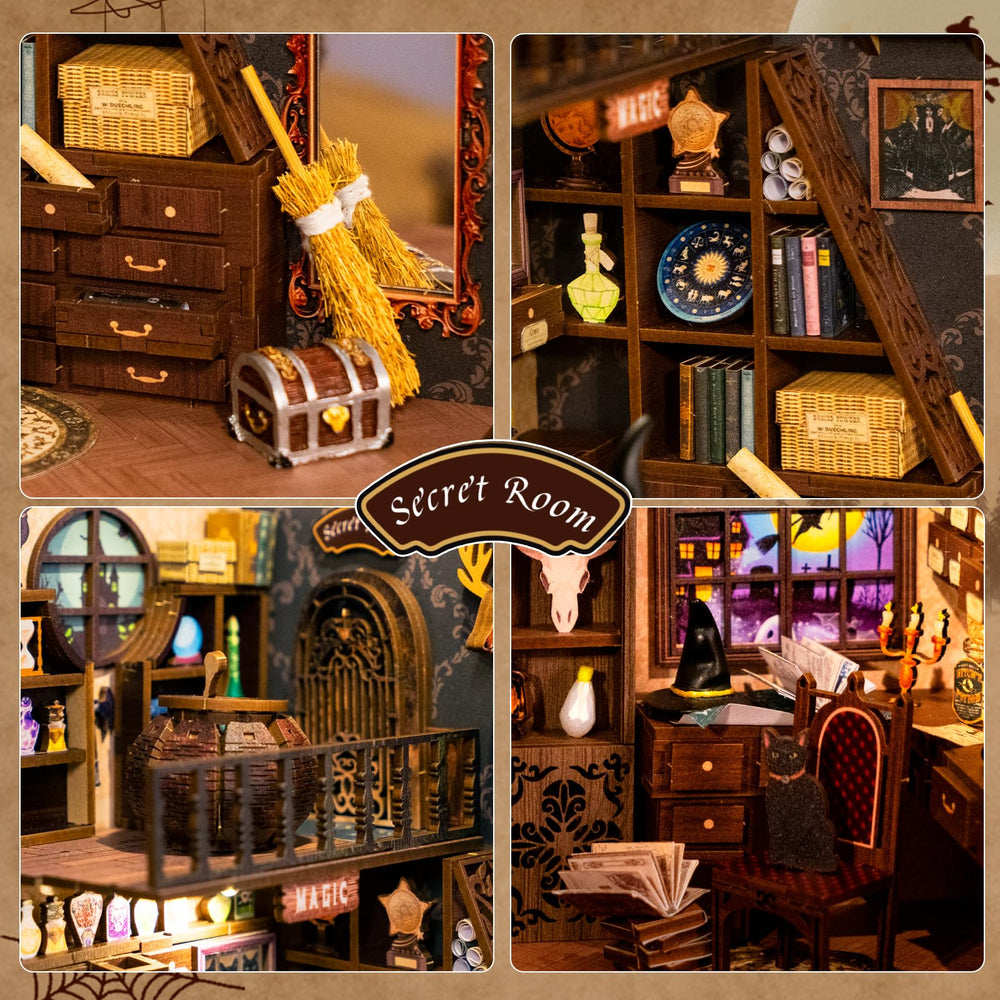 The CUTEBEE Book Nook Kit arrives gift-ready, inspiring joyful crafting.