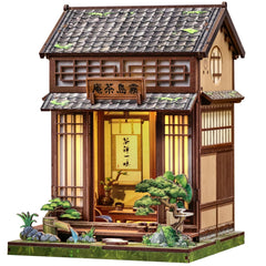 CUTEBEE Kirishima Cha-an book nook inside view for elegant bookshelf display