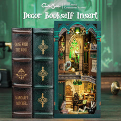 CUTEBEE Book Nook Kit side view highlights cozy interior for reading corners