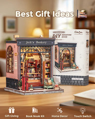 CUTEBEE booknook displayed on a shelf as a decorative focal point.
