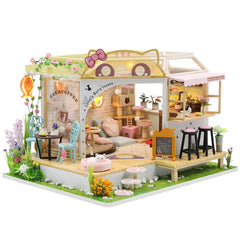 CUTEBEE dollhouse kit assembly guide for a satisfying DIY project.