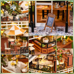 CUTEBEE Duchess Tea Room with LED lighting for warm display ambience.