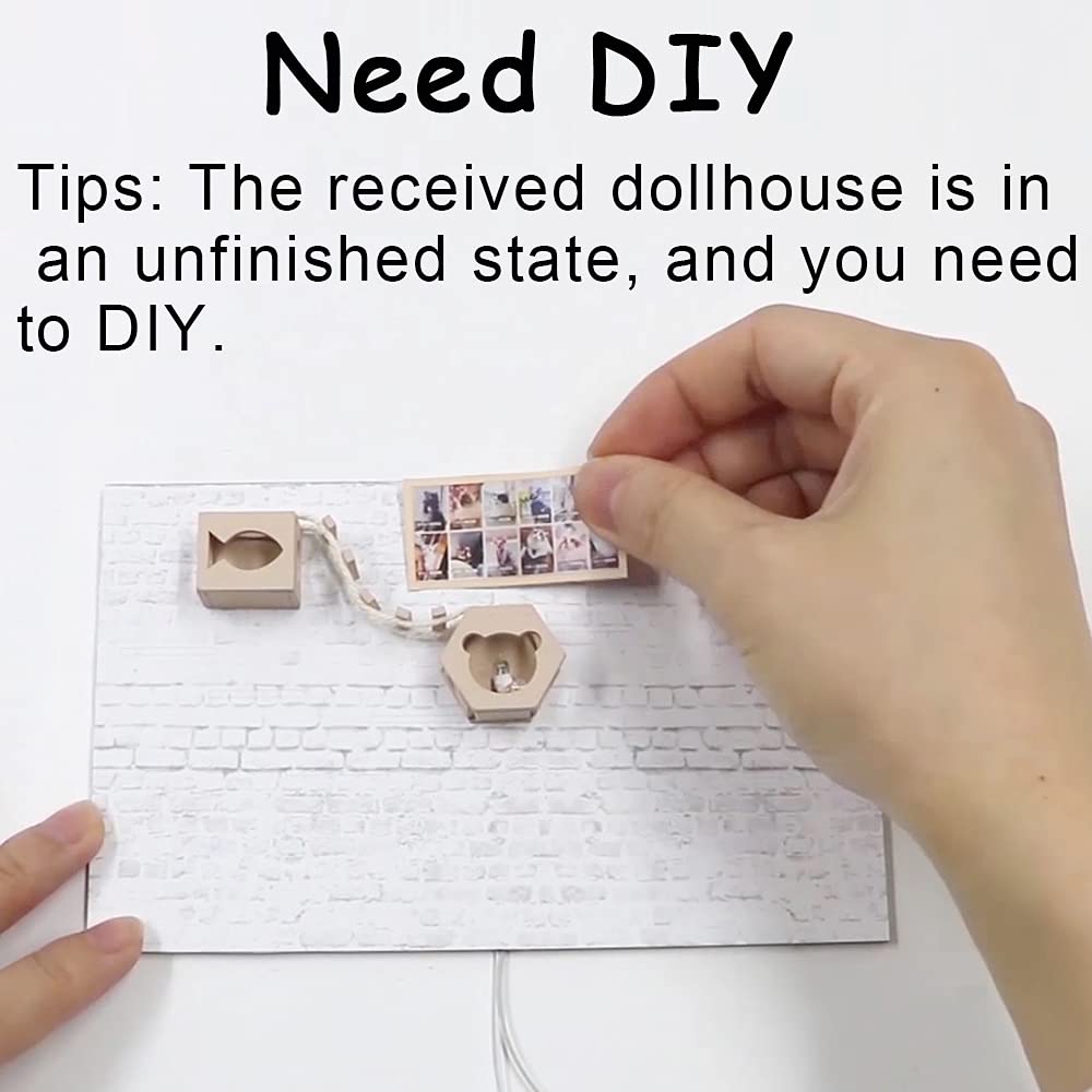 CUTEBEE dust proof dollhouse case preserves finish during display.