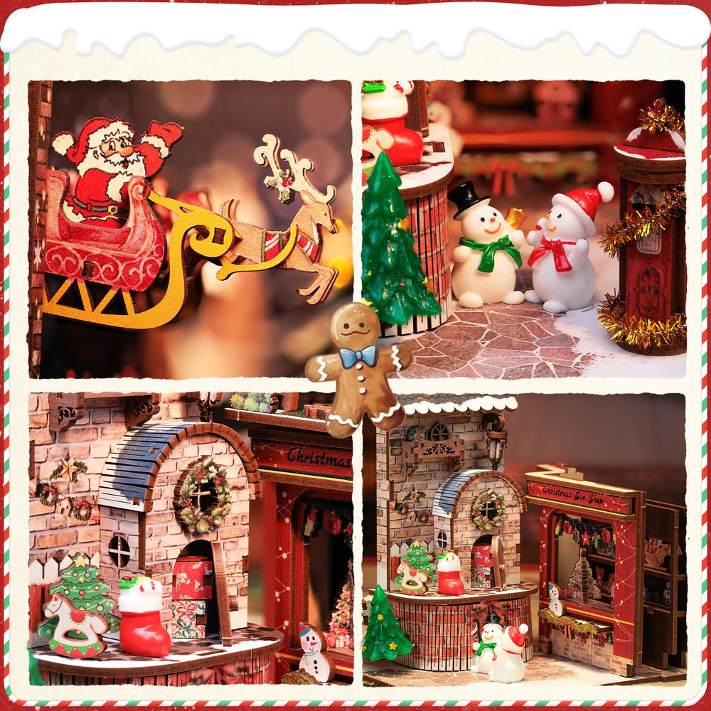 CUTEBEE tiny decorations and 3D puzzle elements, perfect for gifting or family craft time
