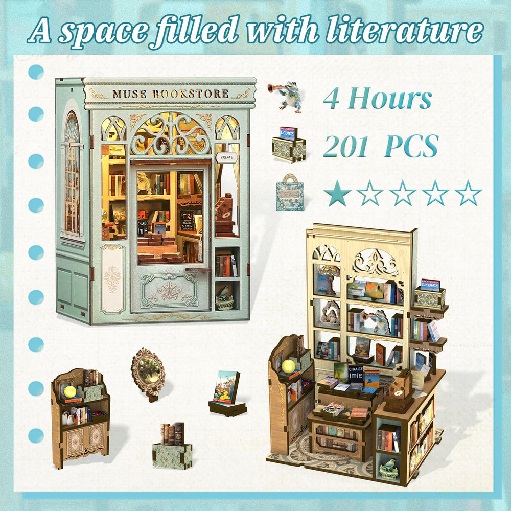 CUTEBEE vintage decor parts offer tiny accents for a realistic display.