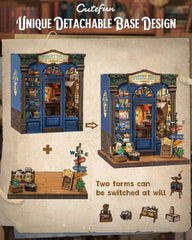 Cutefun Book Nook 3D puzzle pieces invite mindful assembly and a satisfying build.