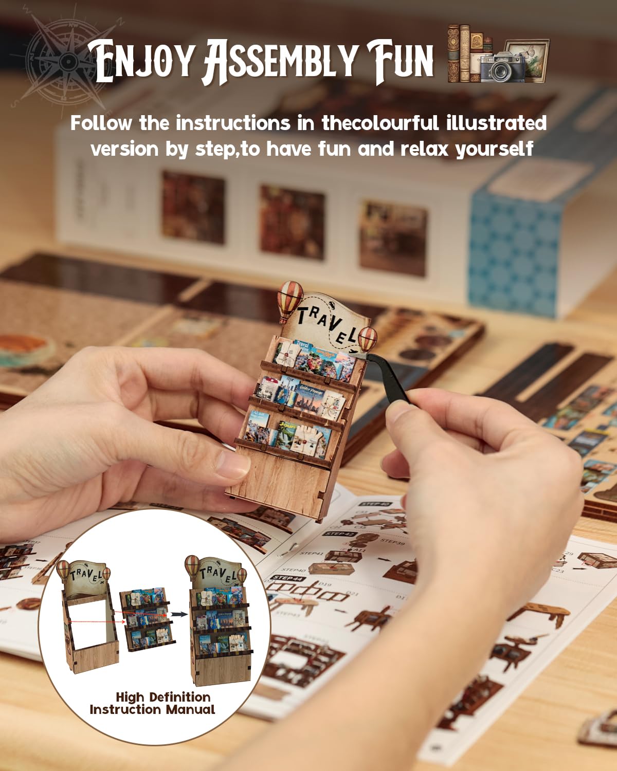 Cutefun Book Nook gift-ready packaging highlights a thoughtful, creative present idea.