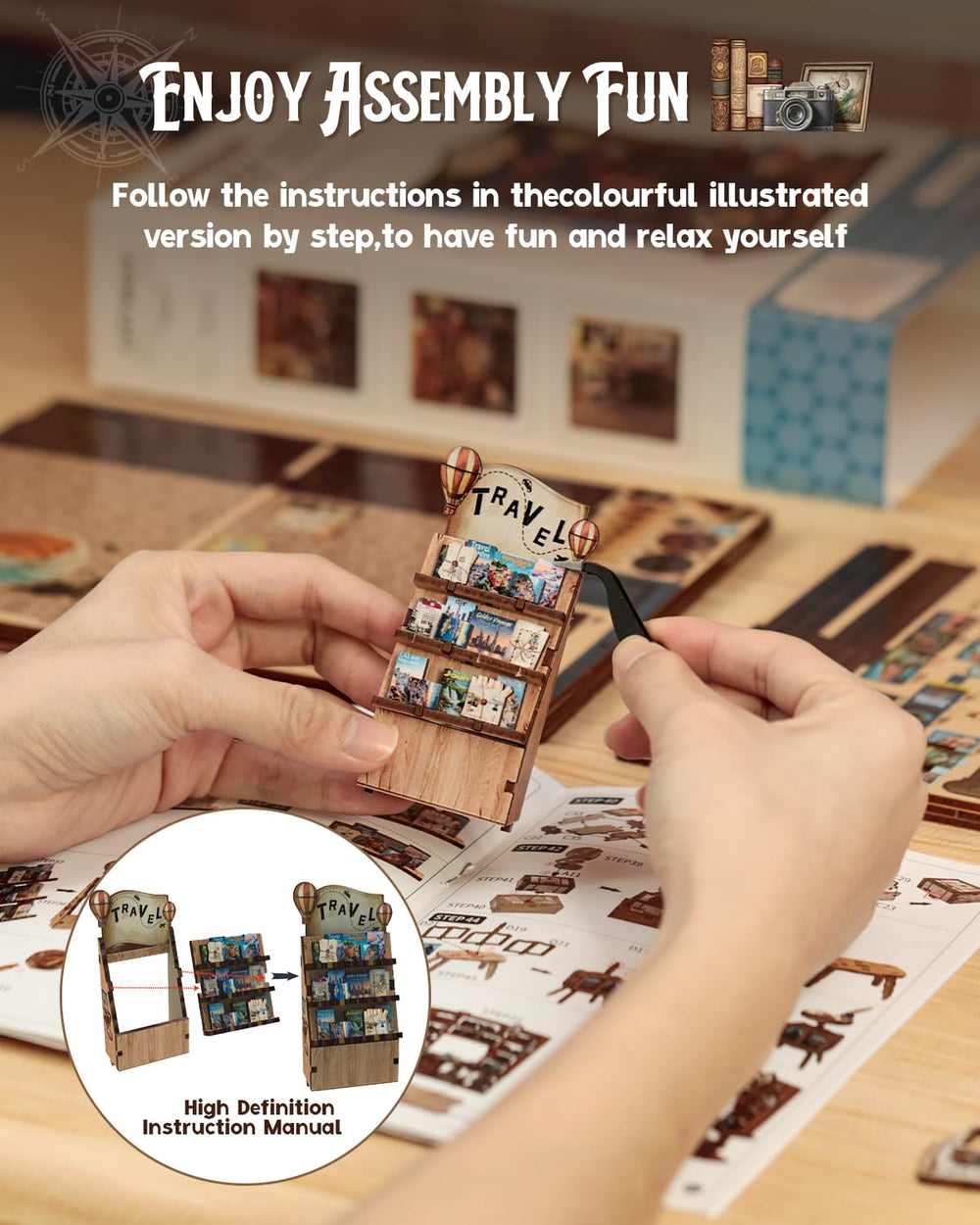 Cutefun Book Nook gift-ready packaging highlights a thoughtful, creative present idea.