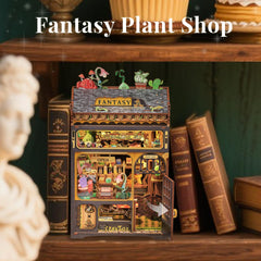 Cutefun Book Nook Kit high-quality wooden materials ensure durable display