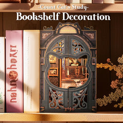 Cutefun Count Cat's Study gift idea for book lovers and crafters