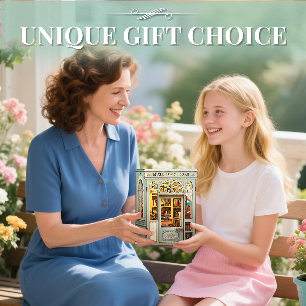 Cutefun gift-ready miniature kit makes a thoughtful, creative present for book lovers.