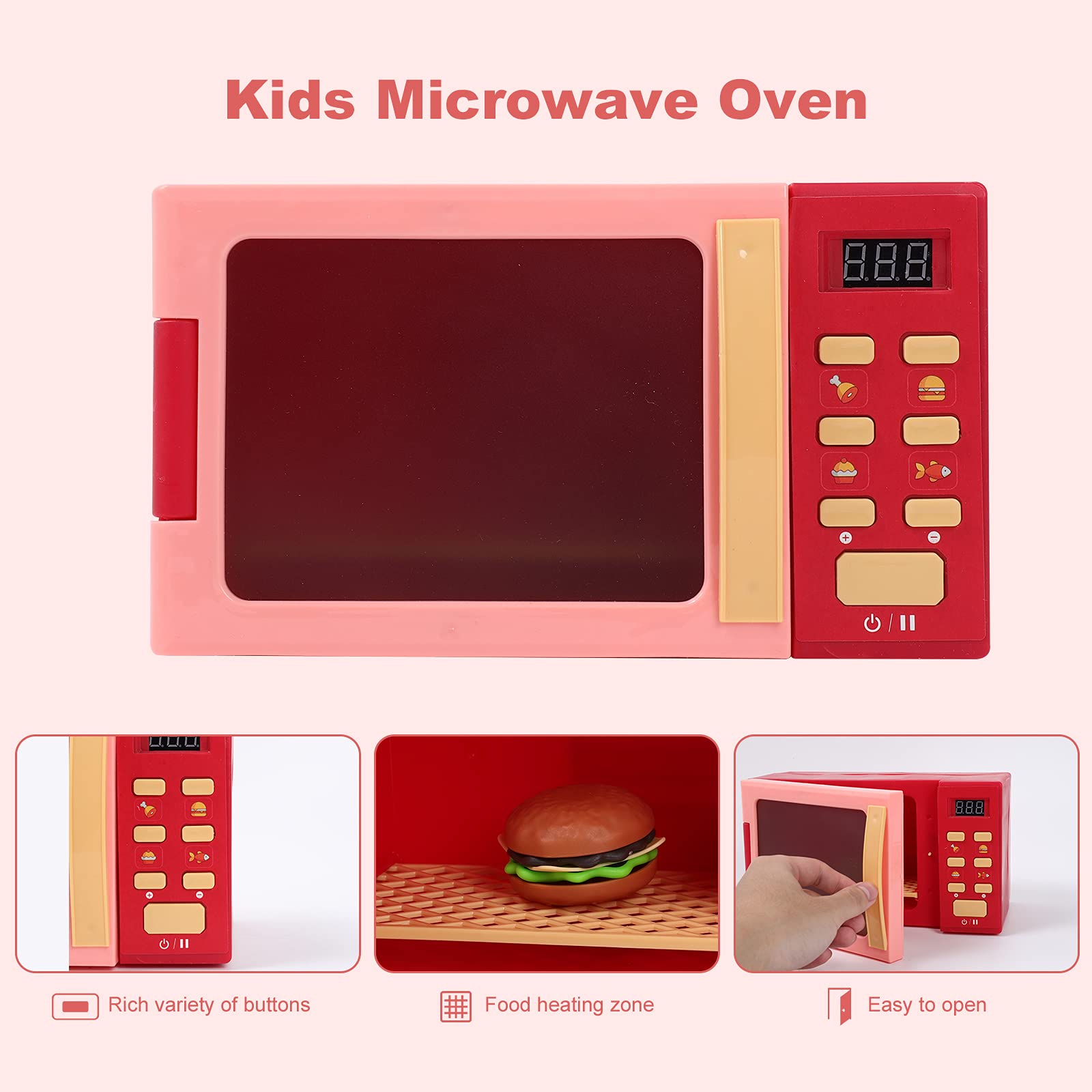Cuterabit play food assortment offers varied textures for tactile play and imaginative meals.