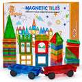 CuteTiger magnetic tiles box for organized STEM play at home.