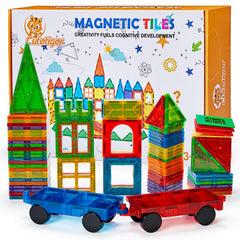 CuteTiger magnetic tiles box for organized STEM play at home.