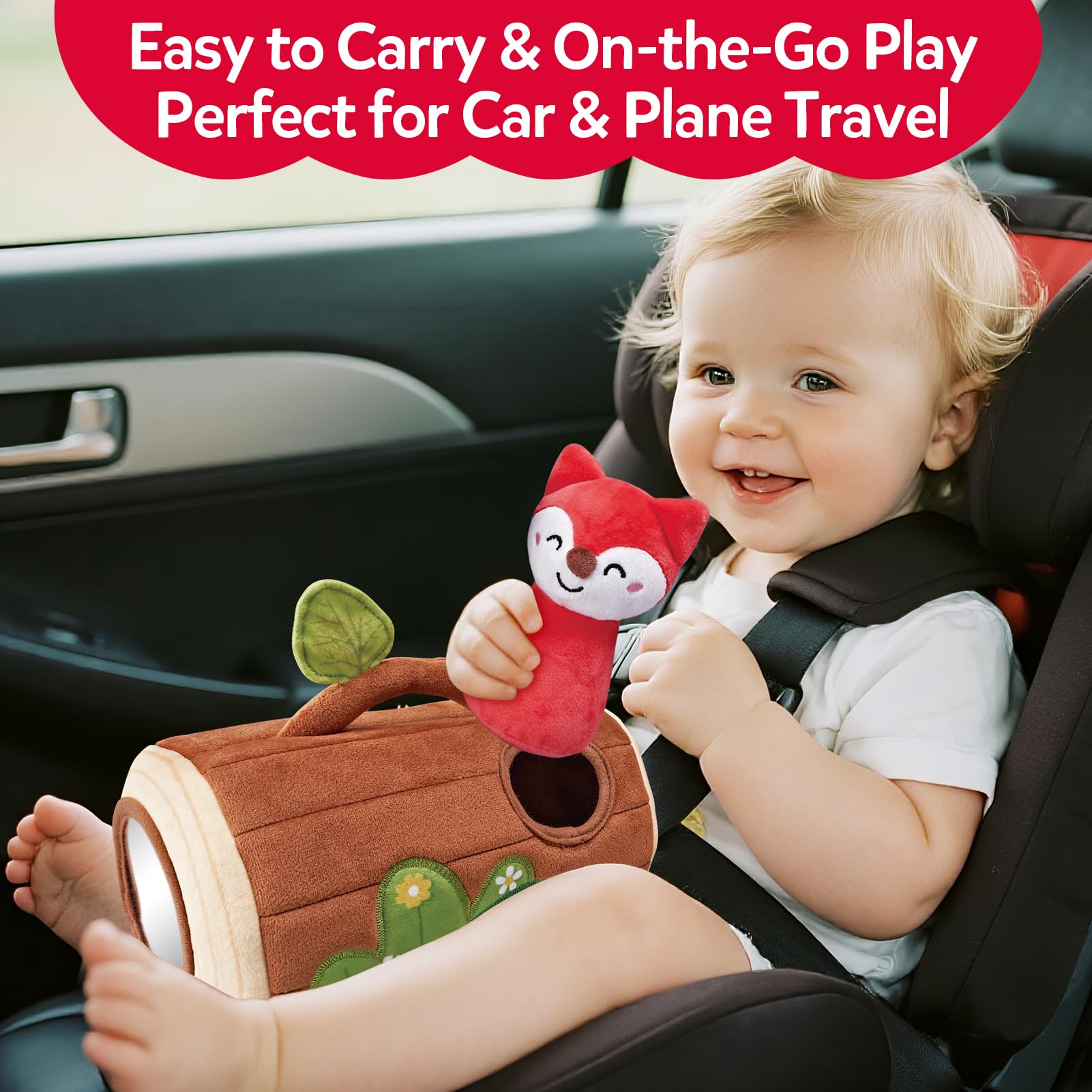 CuteZone Built in mirror for early self awareness during play