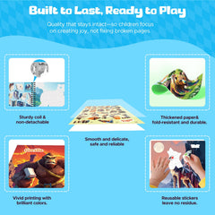 CutteeyFyry easy-tear pages—shareable pages for group parties and classrooms.