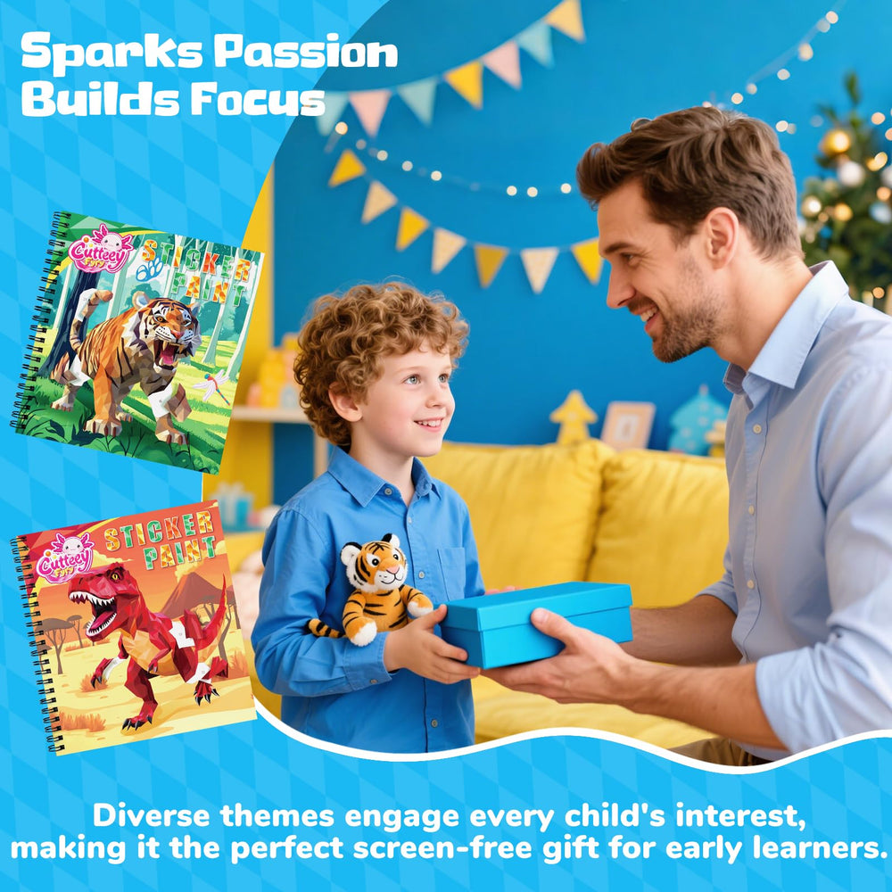 CutteeyFyry gift-ready experience—storytelling art activity ideal for birthdays.