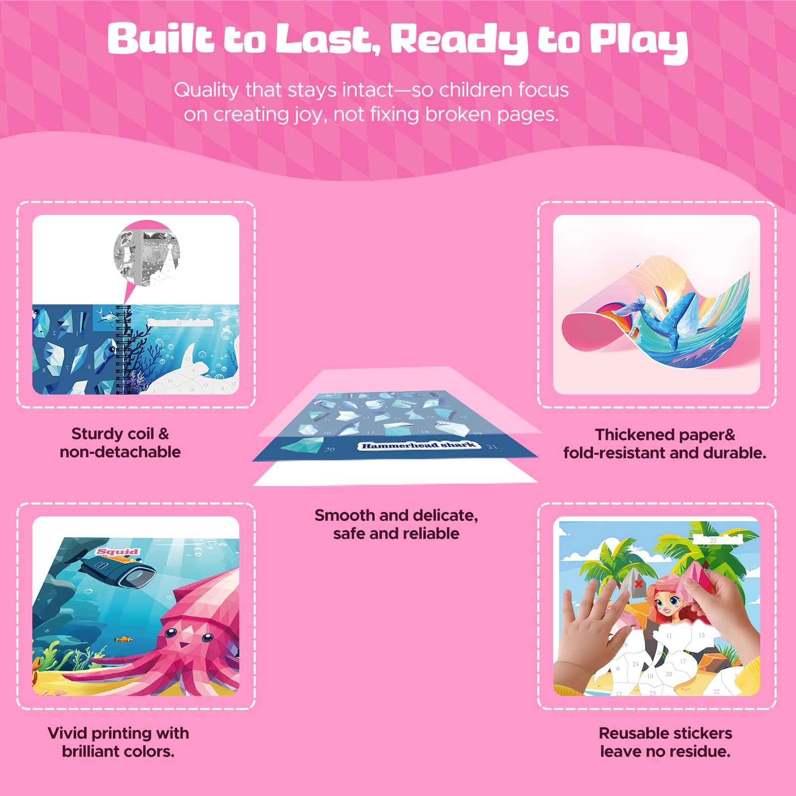 CutteeyFyry thick paper resists tearing and supports reuse