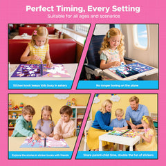 CutteeyFyry unlocked stories reading page, kids discover adventure after completing a scene.
