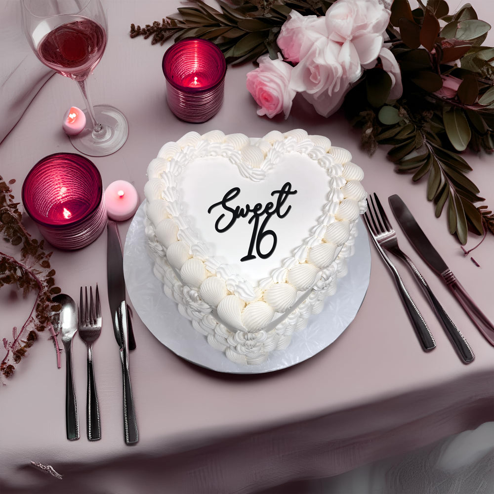 Cutylight Sweet 16 Topper closeup shine adds premium look