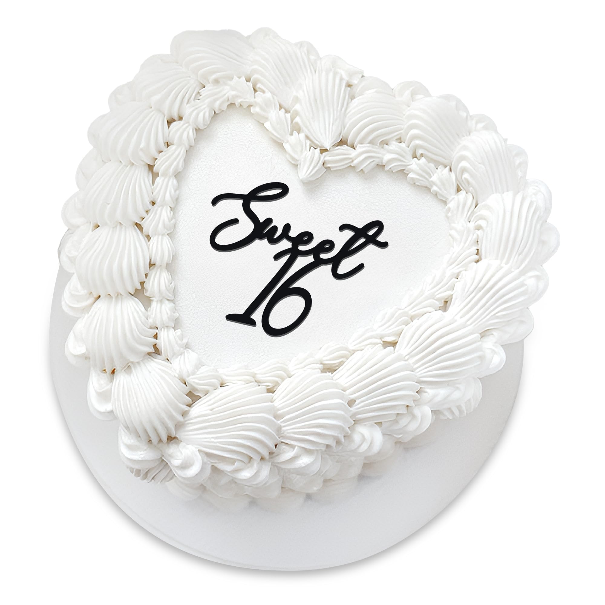 Cutylight Sweet 16 Topper glam cake for a stylish birthday celebration
