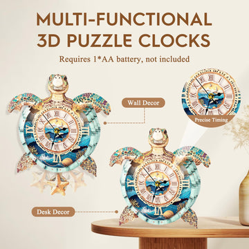 Cutywood clock kit box packaging makes a thoughtful gift