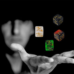 CUUKSHKN standard 16mm dice: comfortable to hold and roll during matches