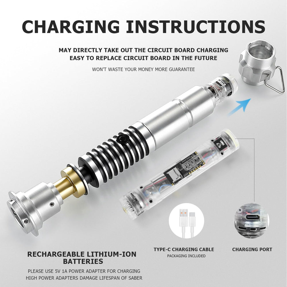 CVCBSER rechargeable 3000mAh battery offers extended playtime between charges.