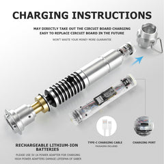 CVCBSER rechargeable 3000mAh battery offers extended playtime between charges.