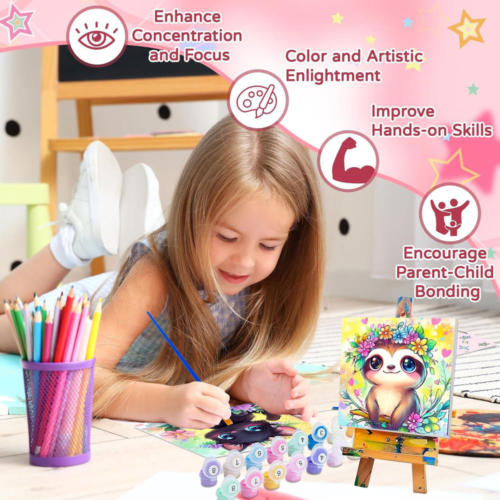 Cviokrdu kid-sized brushes enable precise coloring