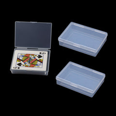 Cwdew playing card case 3pc deck holder keeps poker cards organized on the go.