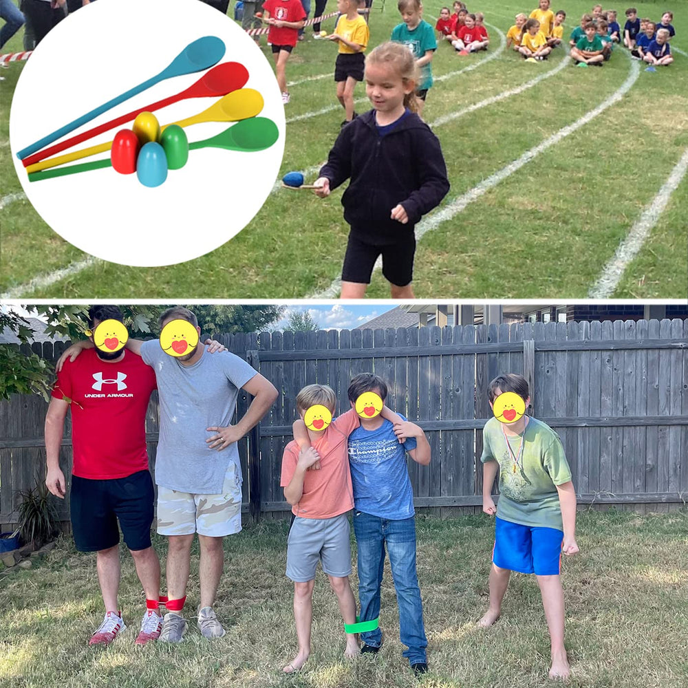 CWLAKON egg and spoon race set promotes balance during play