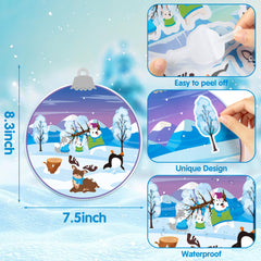 CY2SIDE DIY polar wonderland stickers for hands-on creativity