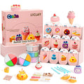 CyAJM cake-themed air-dry clay kit box with vibrant colors for creative play