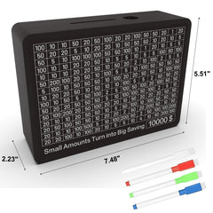 CYANLUX openable lid and slot for convenient depositing