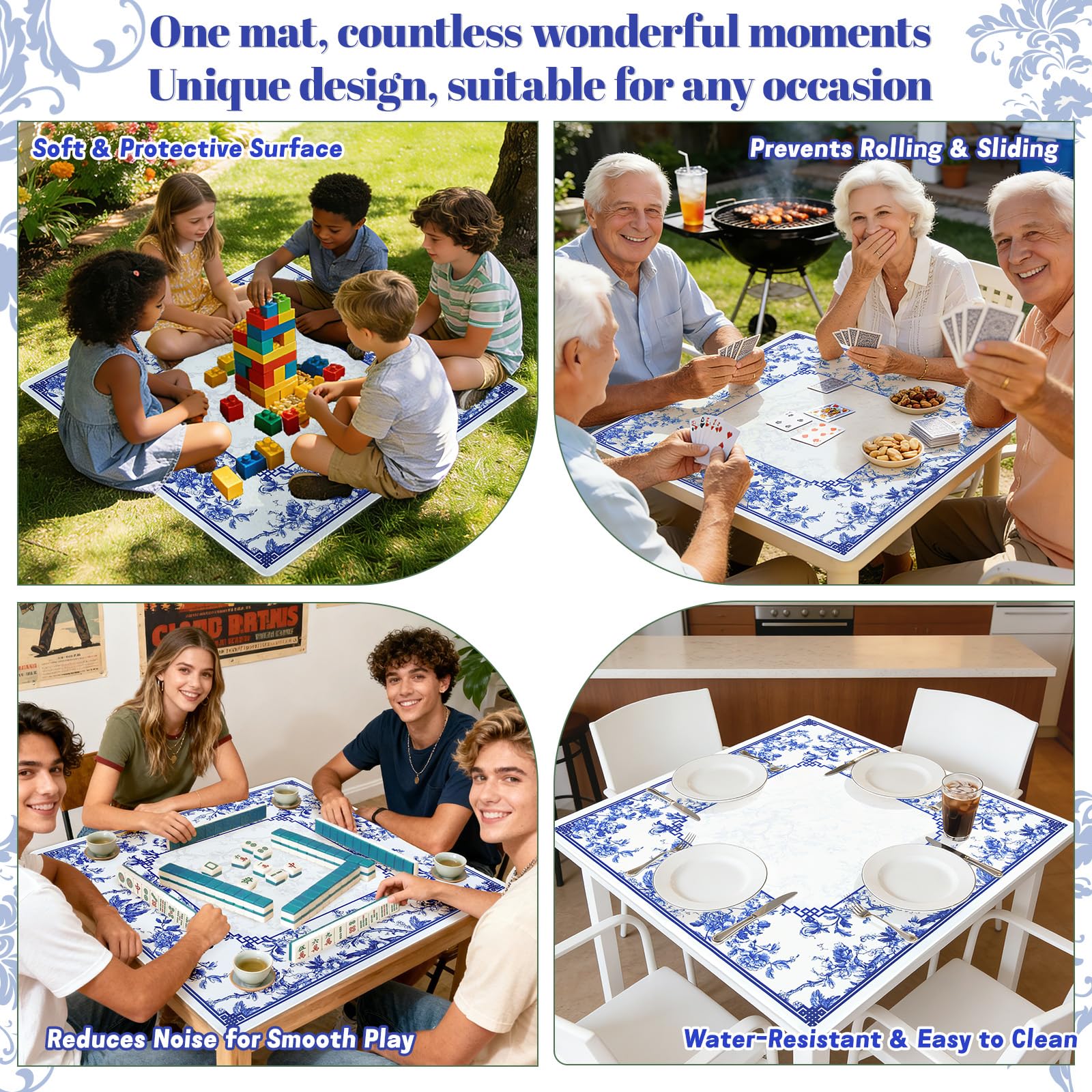 CYAOOI table protector suitable for poker and board games.