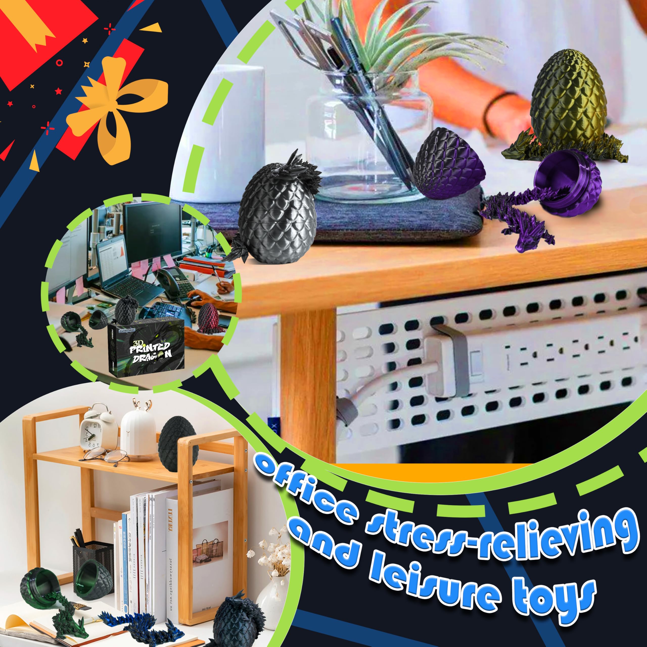 Cybermaker 12-piece set for stockings, gifts, and display collections.