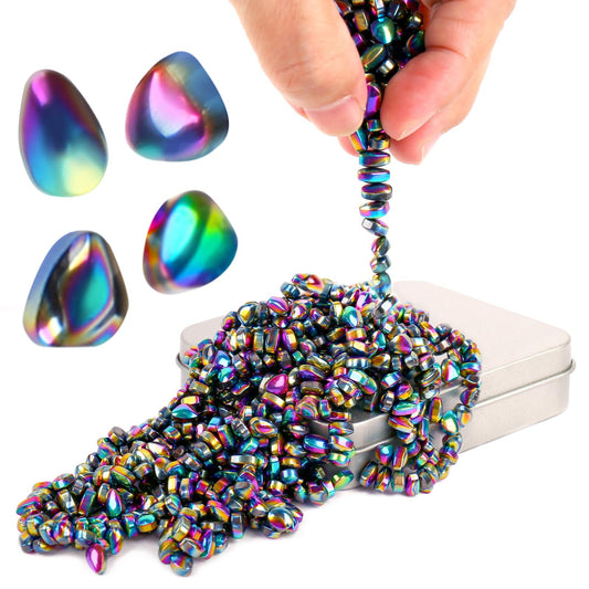 Cycllty 550pcs putty fidget tin with ferrite stones for tactile stress relief