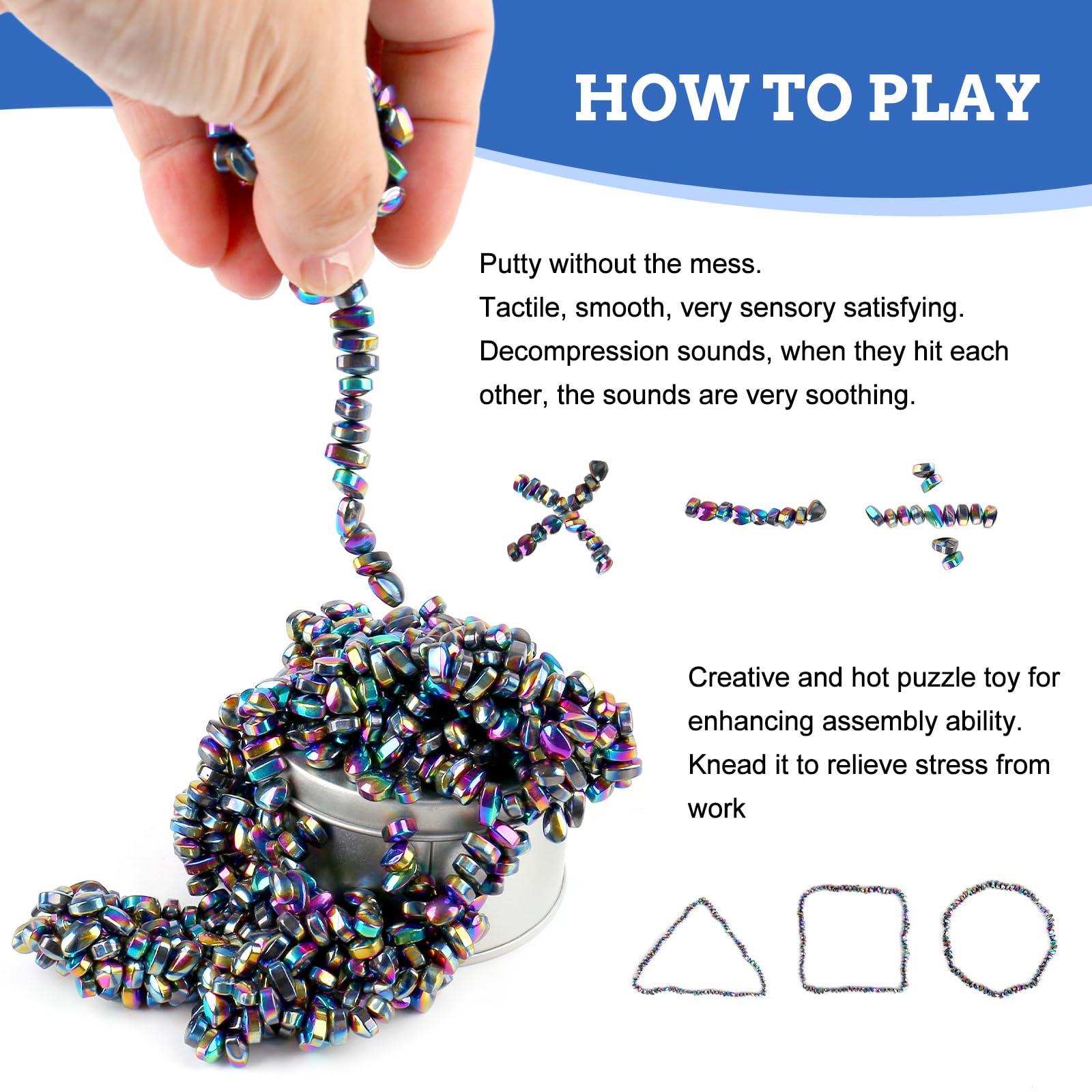 Cycllty office stress relief desk gadget enhances concentration