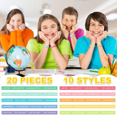 CYCLUSIVE silicone wristbands in soft material for comfortable daily wear.