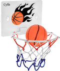 Cyfie basketball hoop toddler bath with suction cups for splashy bath time fun.