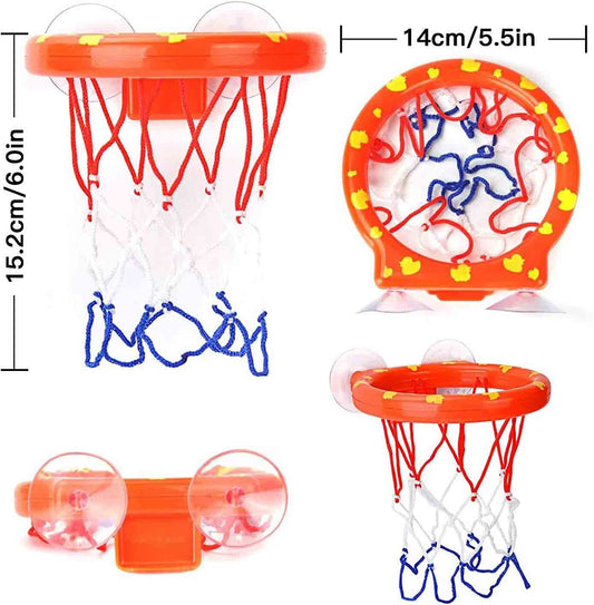 Cyfie four balls ready for toss-and-catch fun during baths.