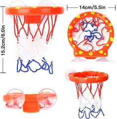 Cyfie four balls ready for toss-and-catch fun during baths.