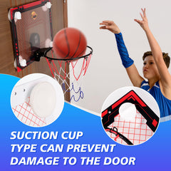 CYFIE suction cup basketball hoop balls set for practice play