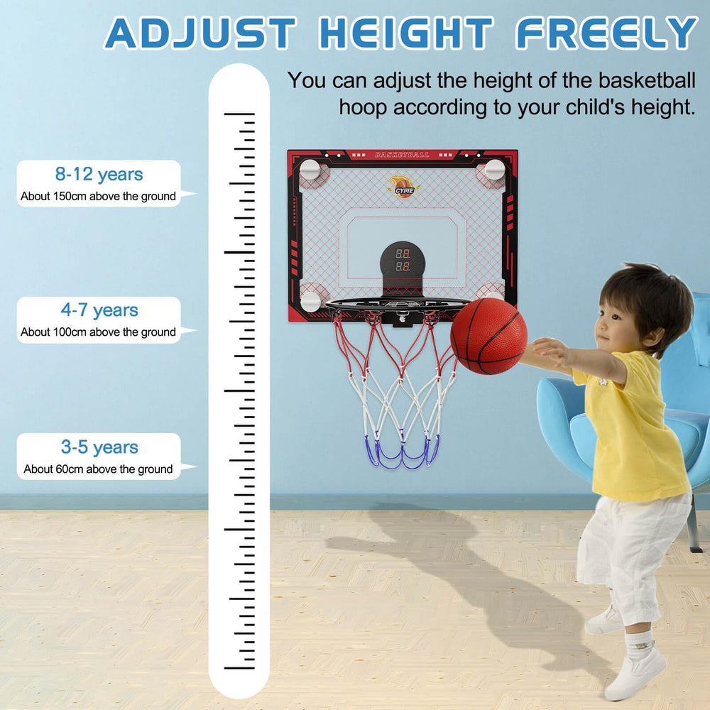 CYFIE suction cup basketball hoop infrared sensor adds automatic scoring