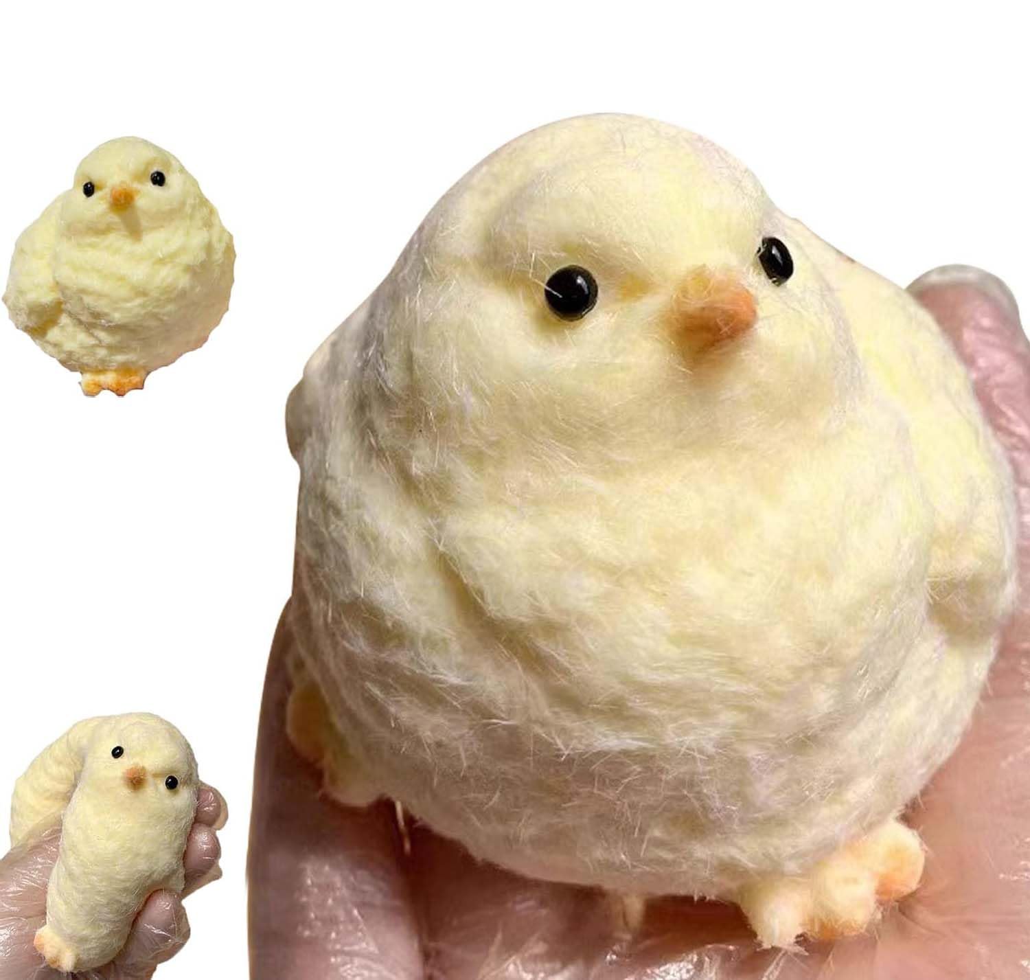 CYICTOY animal chick squeeze toy yellow for gentle stress relief and tactile fun.