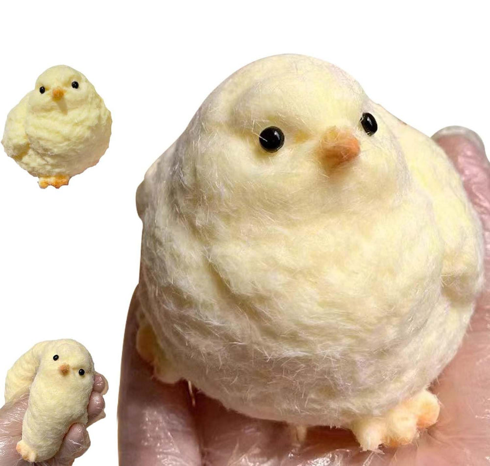 CYICTOY animal chick squeeze toy yellow for gentle stress relief and tactile fun.