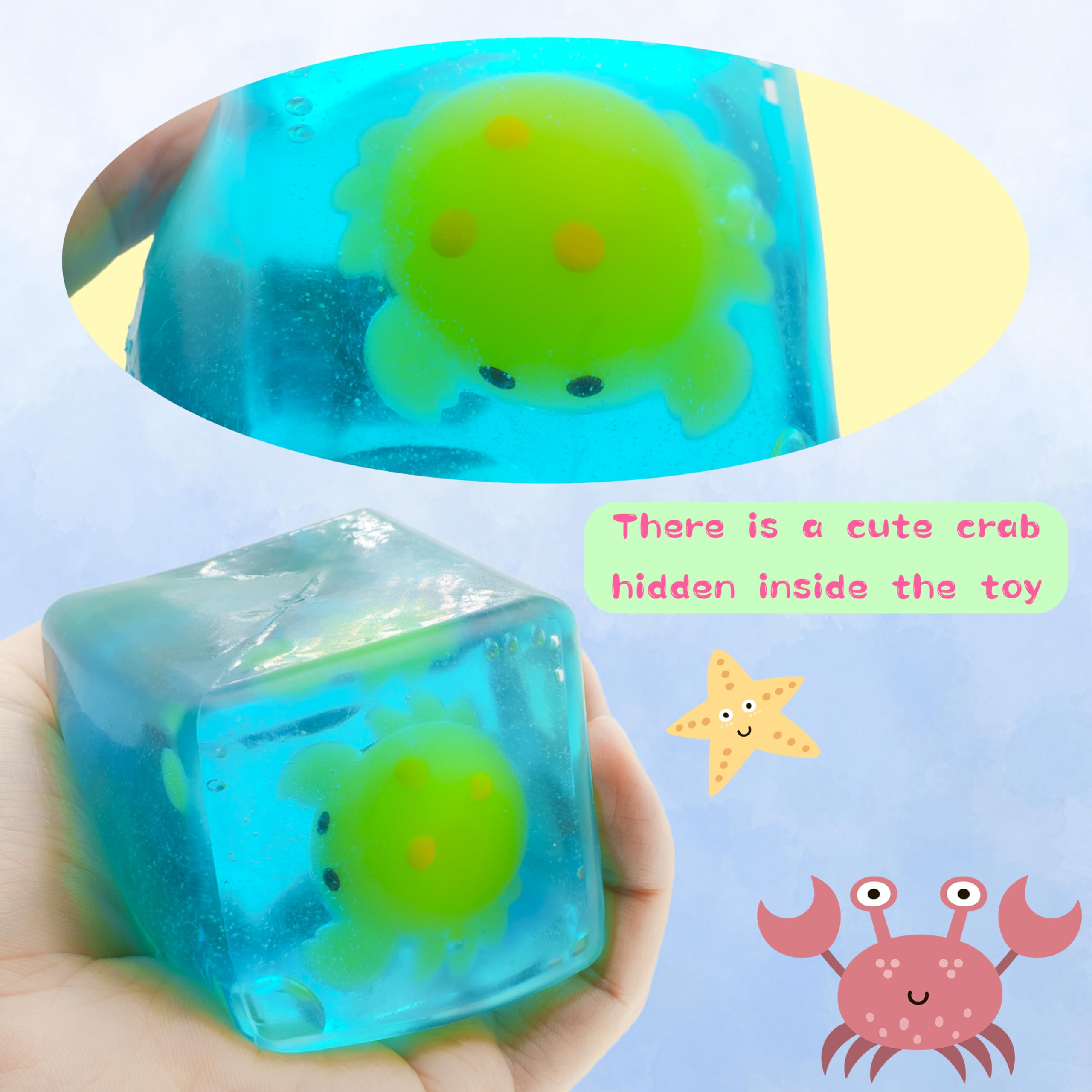 CYICTOY glow detail in dark with cute crab design
