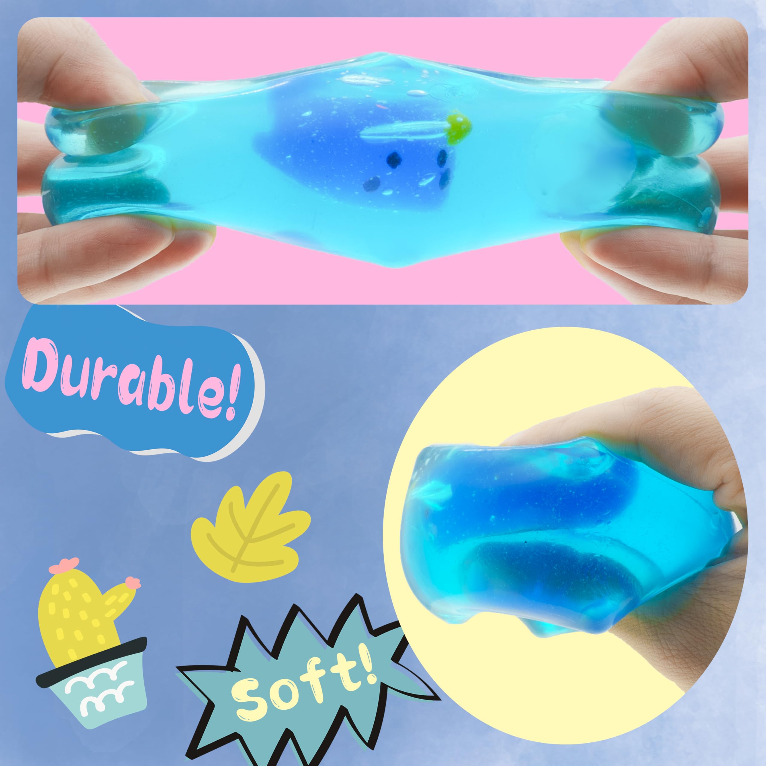 CYICTOY squishy sensory toy provides soft, satisfying texture.